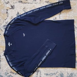 Hollister Long-Sleeve Logo Graphic Tee